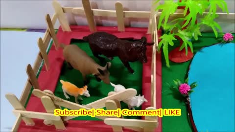 domestic animal shelter model | DIY at home |