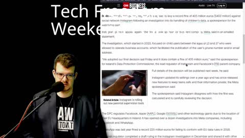 Weekend Edition 3: Instagram Fined, Google Gears Up & More