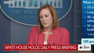 Reporter Asks Psaki Why Biden Is Criticizing American Media