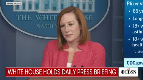 Reporter Asks Psaki Why Biden Is Criticizing American Media