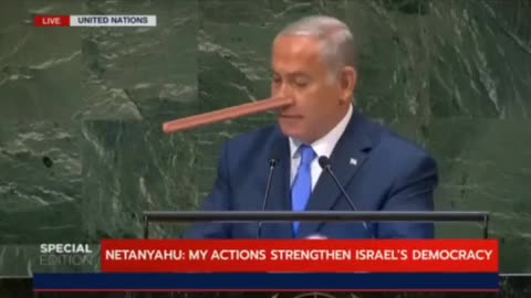 Wichtigste Stelle der Rede von Netanyahu vor der UN