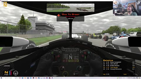 iRacing B Fixed IndyCar Series from Road America 6/12/24. Just Avoiding the Chaos.