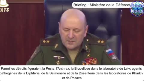 Briefing : Ministère de la Défense Russe
