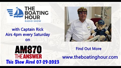 The Boating Hour Radio Show 07-29-2023