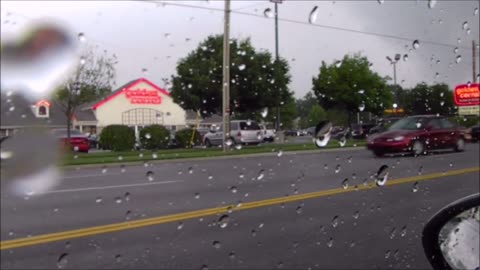 #JosephBolinAm Tornado Over Louisville Kentucky Seen From Dixie Hwy 08-14-2014