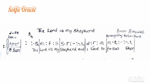 The Lord is my Shepherd - Brian Boniwell