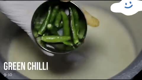 Add Green Chilli