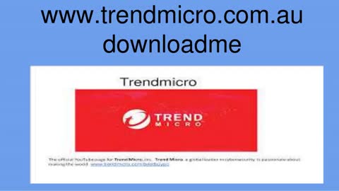 trend micro download | trendmicro