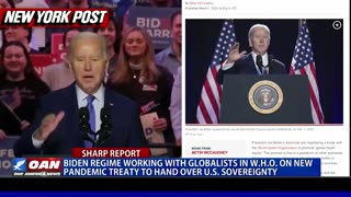 Biden Regime Plans To Hand Over US Sovereignty To WHO