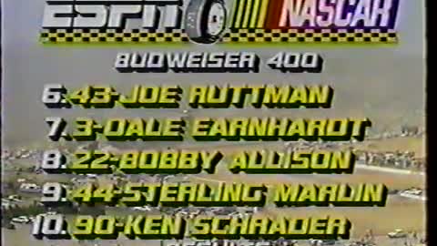 1987 Riverside - Budweiser 400