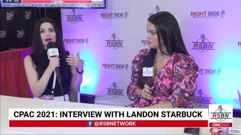 Interview with Landon Starbuck at CPAC 2021 in Dallas 7/10/21