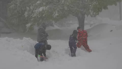 Record breaking Buffalo Snow - Lake Effect - 2024