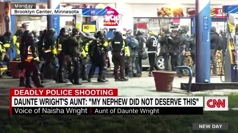 The footage released in police killing of Daunte Wright