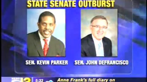 Racist senator Kevin Parker has hissy fit