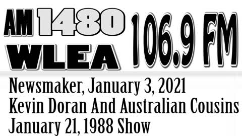 Newsmaker, January 3, 2021, Kevin Doran Show From 1988, With Ausralian Cousins