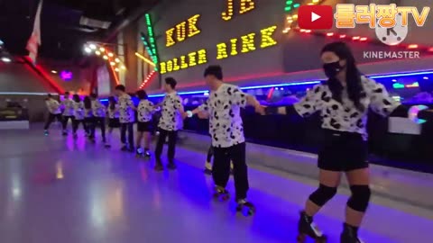 Popular attractions in Seoul - Roller Skating Rink _ソウルの人気スポット - ローラースケート場