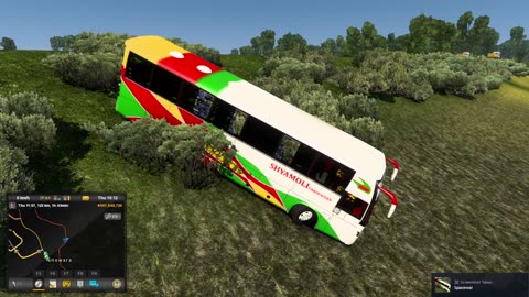 Ets2 Bangladeshi map gameplay | bus simulator Bangladesh gameplay |