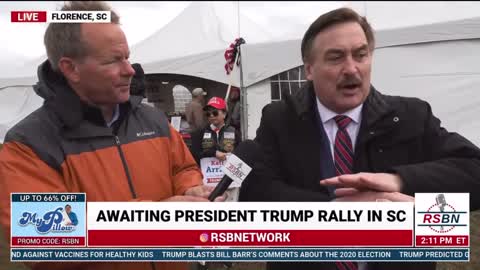 President Donald Trump Save America rally Florence SC 7pm links 👇 Mike Lindell this had to happen