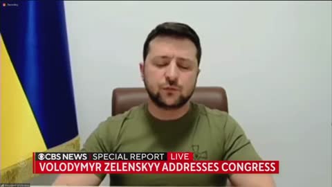 Zelenskyy: "I am addressing the President Biden ... I wish you to be the leader of the world. Being the leader of the world means to be the leader of peace."