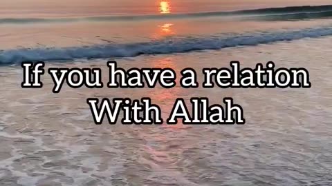 Trust in Allah for everything ❤