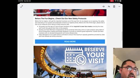 Six Flags Magic Mountain California Re-Opened