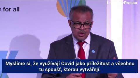 Tedros vyhrožuje neočkovaným