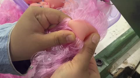 How Dolls Get Their Pink Hair