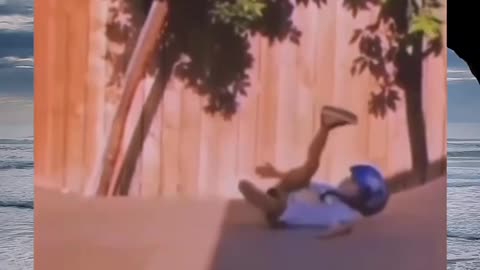 Funny video that will light up your mood-boy gets hit by his skater😂😂