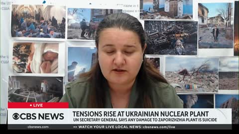 Ukrainian ambassador says Russia weaponizing nuclear plant