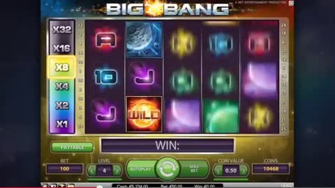 Big Bang videoslot