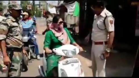 funny video Punjab police during Lockdown