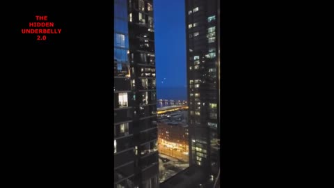 UFOs Orbs Lights Filmed From Chicago Apartment Over Lake Michigan. March 21 2021