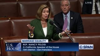 Nancy Pelosi: ‘We Don’t Know What Marriage He was Defending’