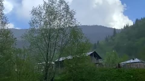 Rain in the Vilage // Svaneti // Georgia