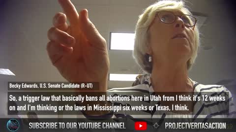 "We have a trigger law [banning most abortions] here in Utah...I'm deeply concerned."