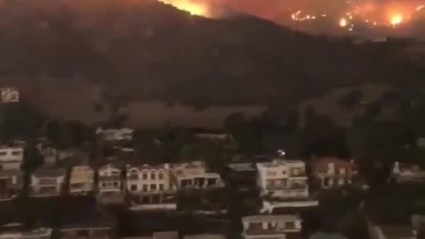 Woolsey Fire in California