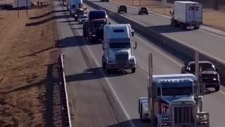 🇺🇲 Freedom Convoy in Oklahoma heading to Washington DC