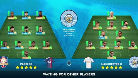 Manchester City vs Paris/ NEW season challenge/DLS24/dream league soccer 2024/online/gaming