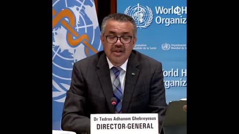 WHO Chief Tedros Says Fact That Millions Of Healthcare Workers Still Unvaccinated Is "Abhorrent"