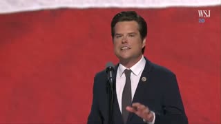 Matt Gaetz at RNC: We 'Ride or Die' With Donald Trump