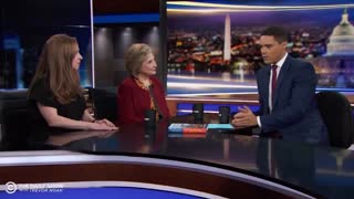 Hillary Clinton Laughs Creepily After Trevor Noah Asked Her How She Killed Jeffrey Epstein