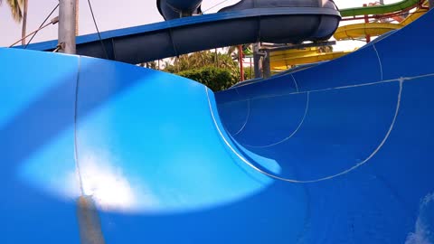 Crazy Rafting Water Slide at El Rollo Parque Acuático