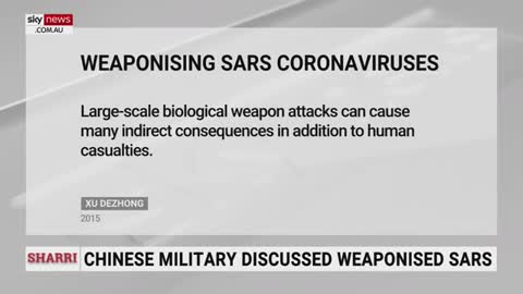 Chinese Military Scientists discussed weaponising SARS Coronavirus against the world in 2015