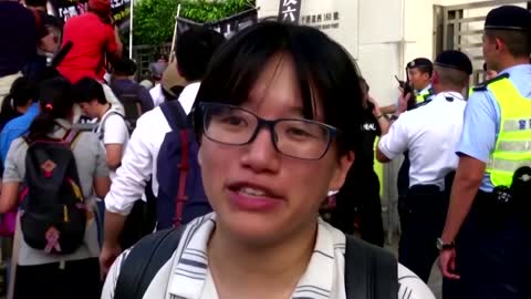 Hong Kong arrests Tiananmen vigil organizer