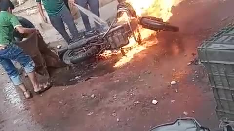 Motorbike Explosion