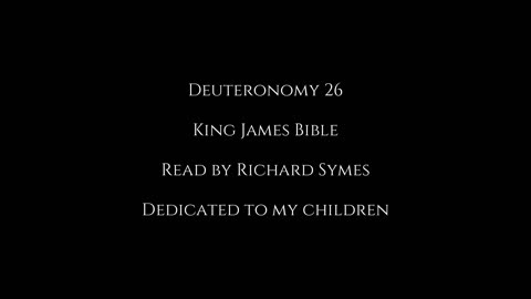 Deuteronomy 26