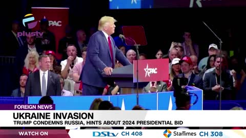 Trump Condemns Russia Invasion_ Hints Again At 2024 Presidential Run
