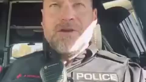 Canadian Cop of 24-Years Tells Fellow Officers They Had Better Fight The Jab Mandate