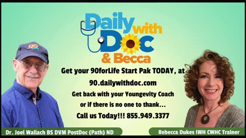 Dr. Joel Wallach - Risk Factors of Dementia in Kids - Daily with Doc & Becca 1/10/24