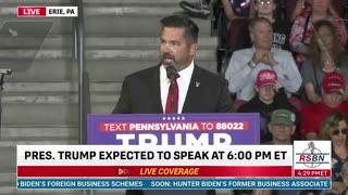 Sean Parnell at MAGA Rally in Erie, PA [clip]